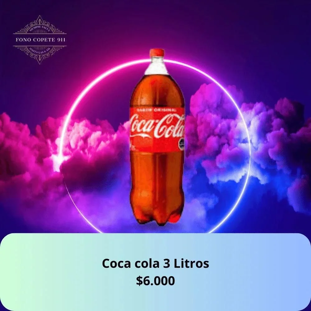 Coca normal 3000cc