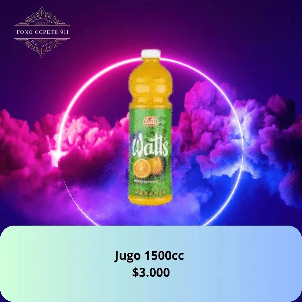 jugo naranja watts 1500cc